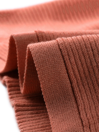 Womens' V Neck Wrap Waist Belted Crop Sweater Tops