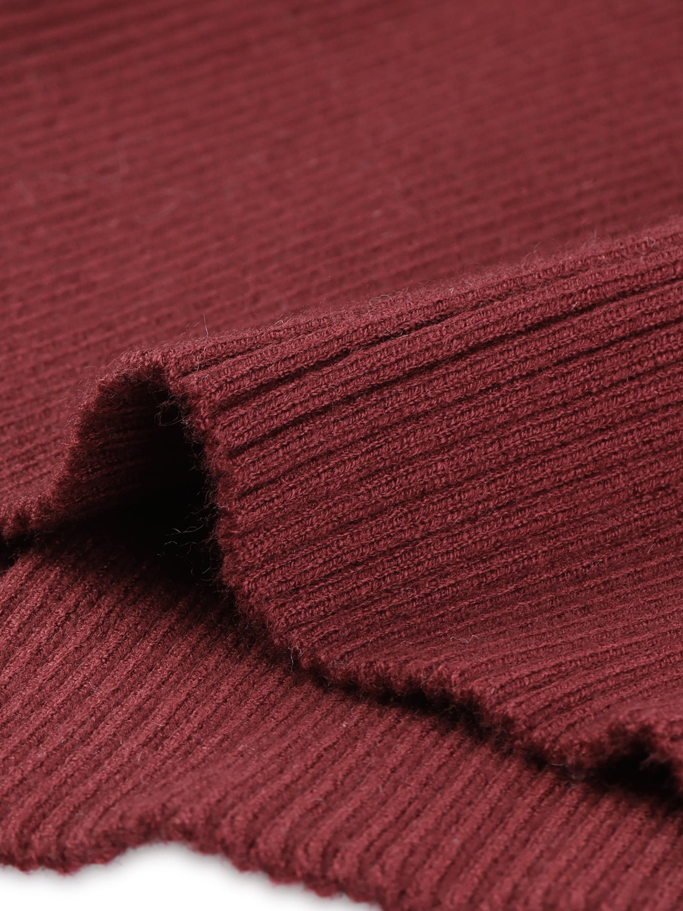Bublédon Comfortable Asymmetric V Neck Long Sleeve Sweater Knit Top