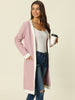 Stretch Relax Fit V Neck Long Sleeve Tunic