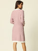 Stretch Relax Fit V Neck Long Sleeve Tunic