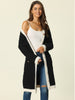 Stretch Relax Fit V Neck Long Sleeve Tunic