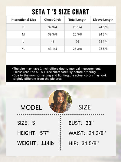 Seta T Women's 2023 Fall Winter Long Sleeve Square Neck Solid Color Fake Two-Piece Casual Top