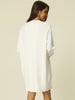 Loose Fit Thick Round Neck Sweater Dress