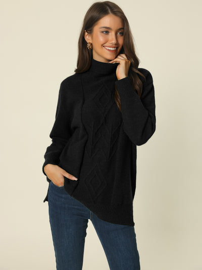 Thick Loose Fit Polo Collar Long Sleeve Top