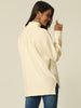 Thick Loose Fit Polo Collar Long Sleeve Top