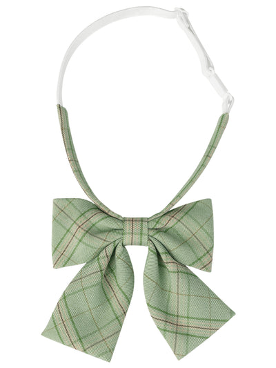 Women's Bow Ties Plaid Cotton Pre-tied Funny Bowties for Party Costume