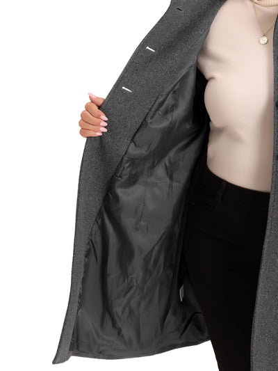 Relax Fit Long Sleeve Single Breasted coat