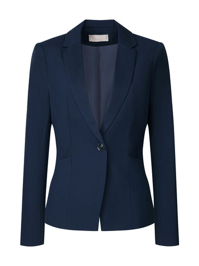Women's Professional Blazer One Button Work Business Suit Jacket