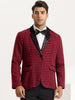 Houndstooth Print Blazer for Men&