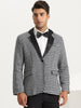 Houndstooth Print Blazer for Men&