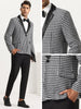 Houndstooth Print Blazer for Men&