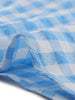 Woven H Line Sweetheart Neck Elastic Cuff Blouse