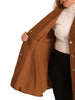 Plus Size Corduroy Single Breasted Casual Sleeveless Pocket Vest Jacket