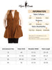 Plus Size Corduroy Single Breasted Casual Sleeveless Pocket Vest Jacket