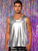 Metallic Tank Top for Men&