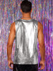 Metallic Tank Top for Men&
