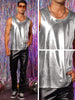 Metallic Tank Top for Men&