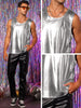 Metallic Tank Top for Men&