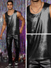 Metallic Tank Top for Men&