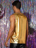 Metallic Tank Top for Men&