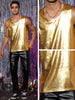 Metallic Tank Top for Men&
