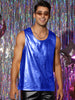 Metallic Tank Top for Men&