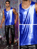Metallic Tank Top for Men&