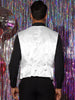 Sequin Suit Vest for Men&