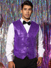 Sequin Suit Vest for Men&