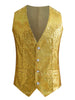 Sequin Suit Vest for Men&