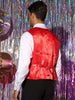 Sequin Suit Vest for Men&