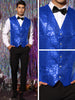 Sequin Suit Vest for Men&