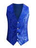 Sequin Suit Vest for Men&