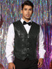 Sequin Suit Vest for Men&