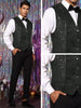 Sequin Suit Vest for Men&