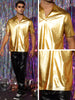 Metallic T-Shirt for Men&
