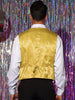 Shiny Sequin Vest for Men&