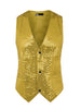 Shiny Sequin Vest for Men&