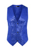 Shiny Sequin Vest for Men&