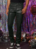 Faux Leather Pants for Men&