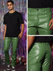 Faux Leather Pants for Men&
