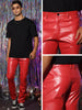 Faux Leather Pants for Men&