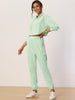 Womens Hoodies Tracksuits Loungwear Sets Crop Sweatshirt and Long Jogger