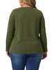 Stretch Relax Fit V Neck Short Sleeve Top