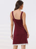 Womens Lace Trim Modal Nightgown Sleeveless Tank Nightshirt Lingerie