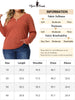 Knit Relax Fit V Neck Roll Up Sleeve Top