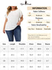 Woven H Line Round Neck Tulip Sleeve Blouse