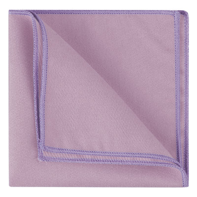 Men's Cotton Handkerchiefs Classic Solid Color Pocket Squares for Formal Suit