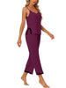 Women Soft Cami Top and Capri Modal Pajama Sleepwear