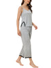 Women Soft Cami Top and Capri Modal Pajama Sleepwear